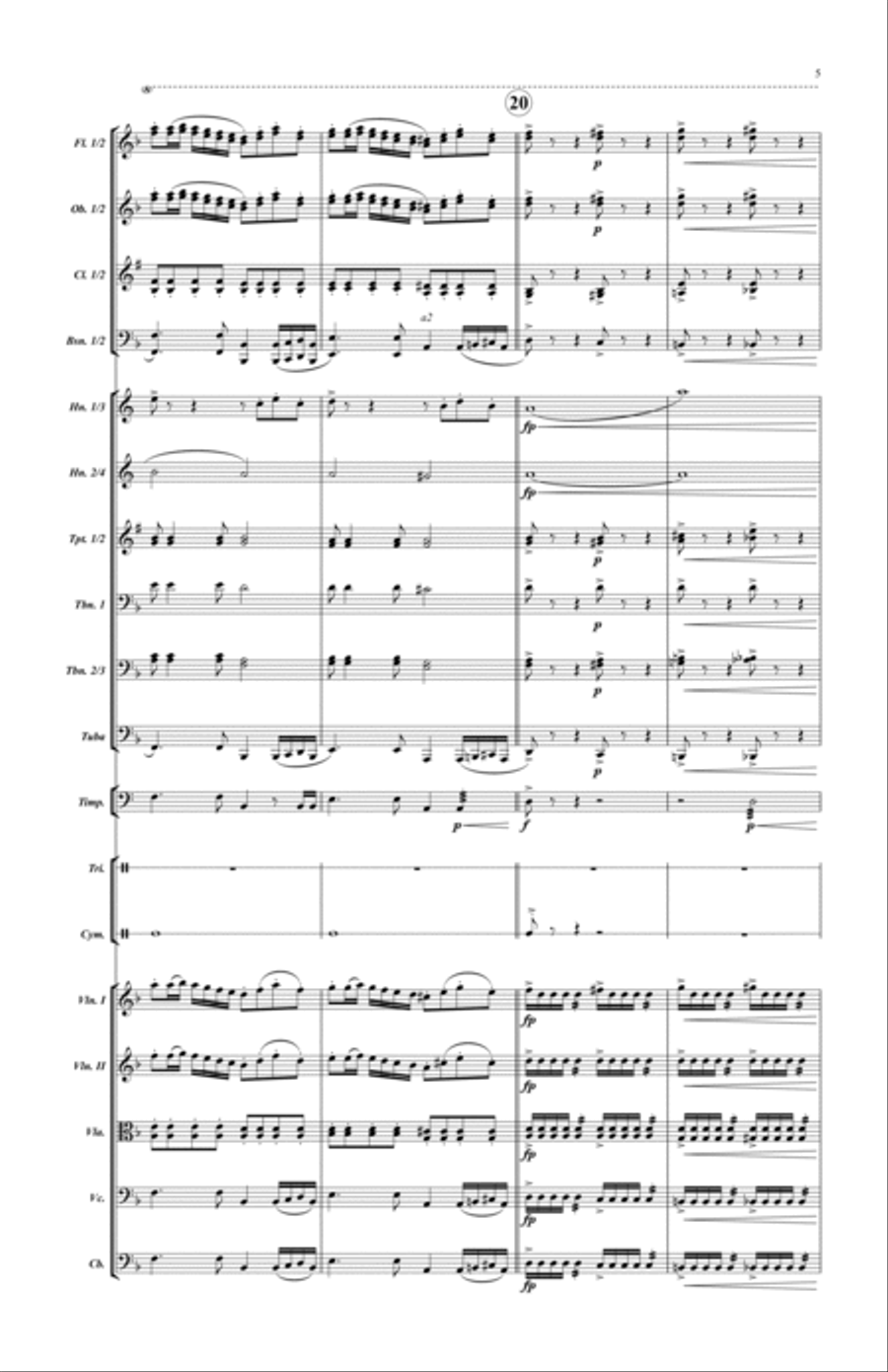 Encuentros Encuentros Full Orchestra scores gallery preview page 5