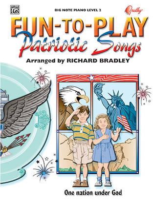Book cover for Fun-to-Play Patriotic Songs