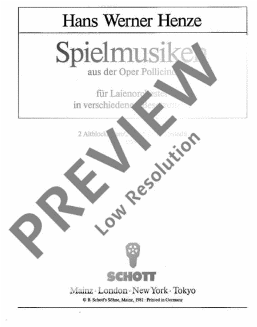 Pollicino Spielmusiken Alto Recorder scores gallery preview page 2