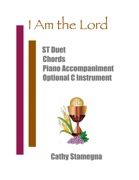 I Am the Lord (ST Duet, Chords, Optional C Instrument, Accompanied) image number null