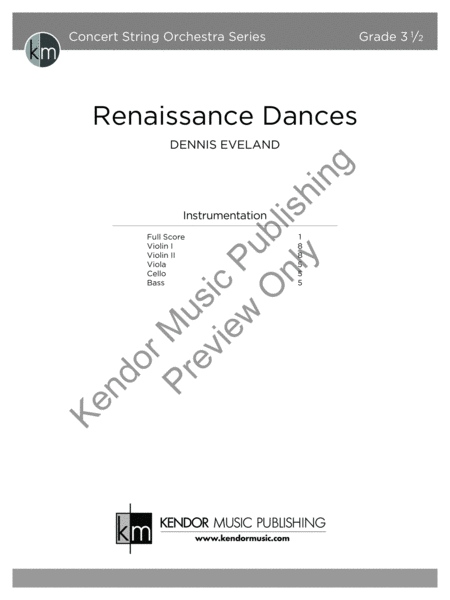 Renaissance Dances image number null