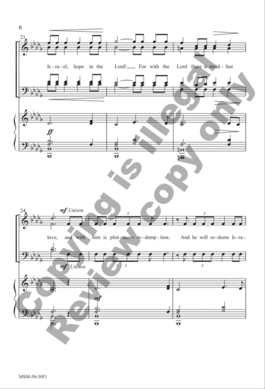 Out of the Depths 4-Part scores gallery preview page 5