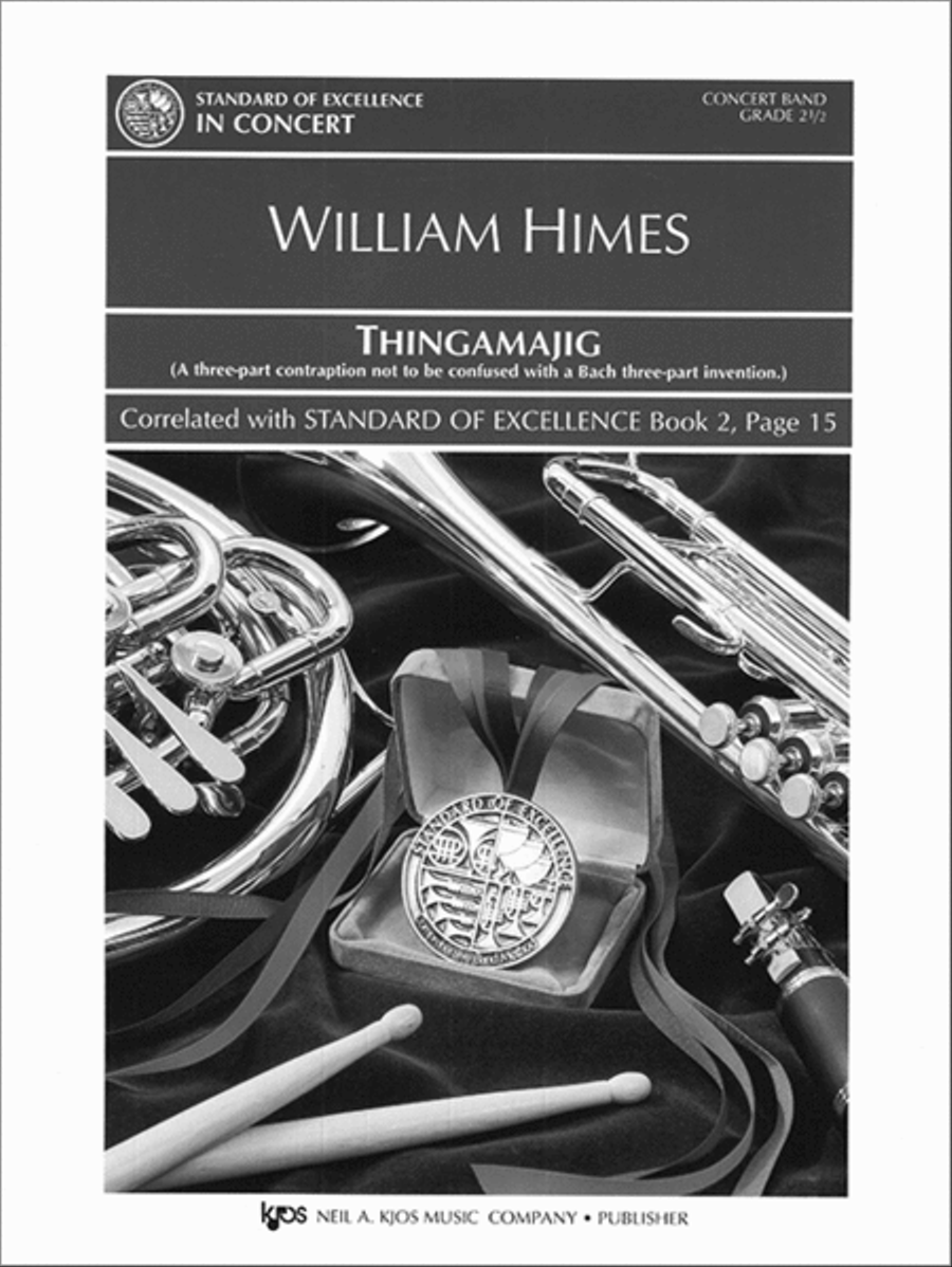Thingamajig-Score Concert Band scores gallery preview page 1