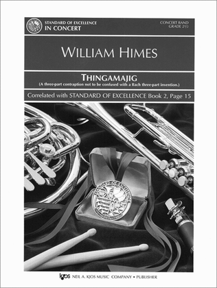 Book cover for Thingamajig-Score