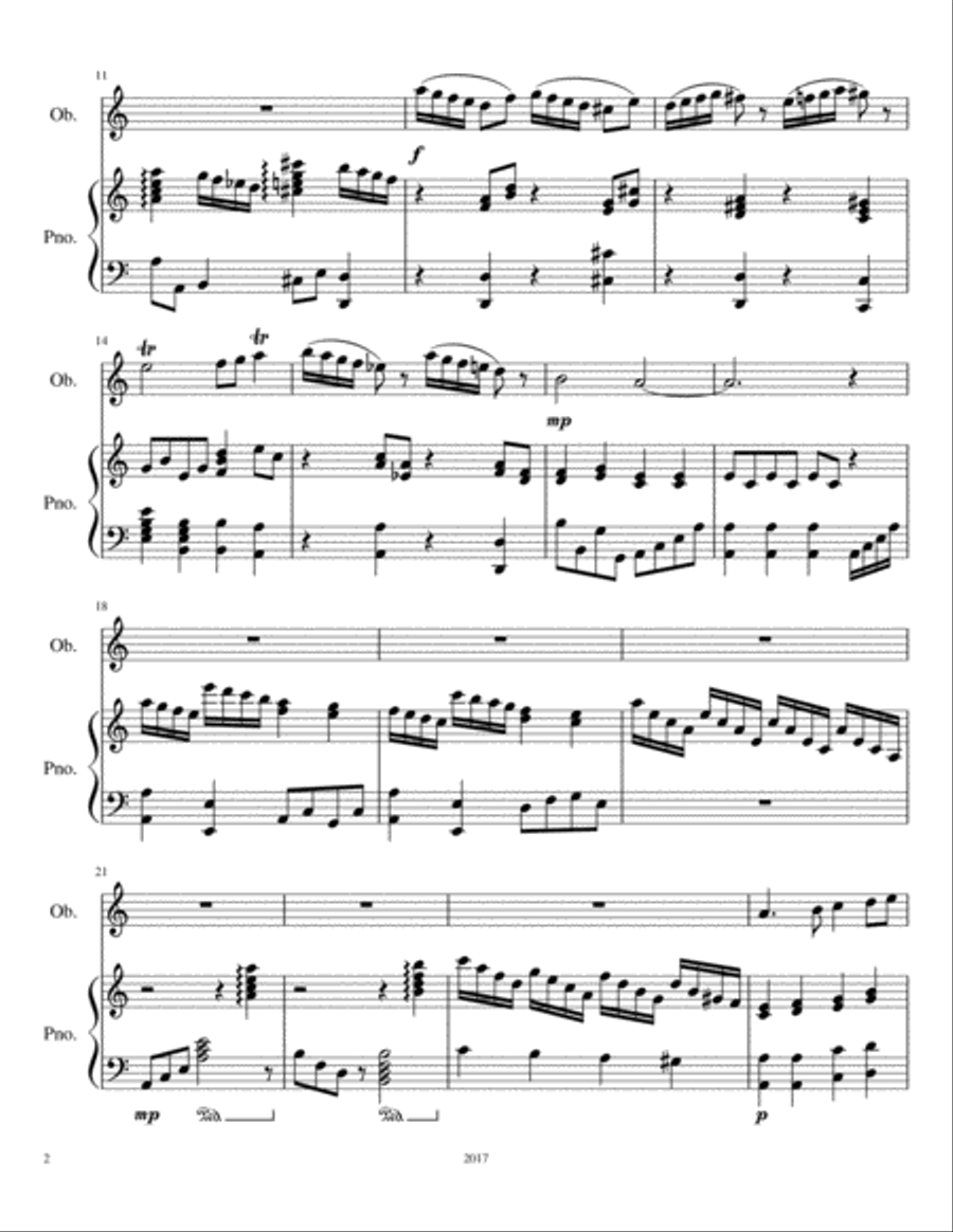 November Time Piano scores gallery preview page 2