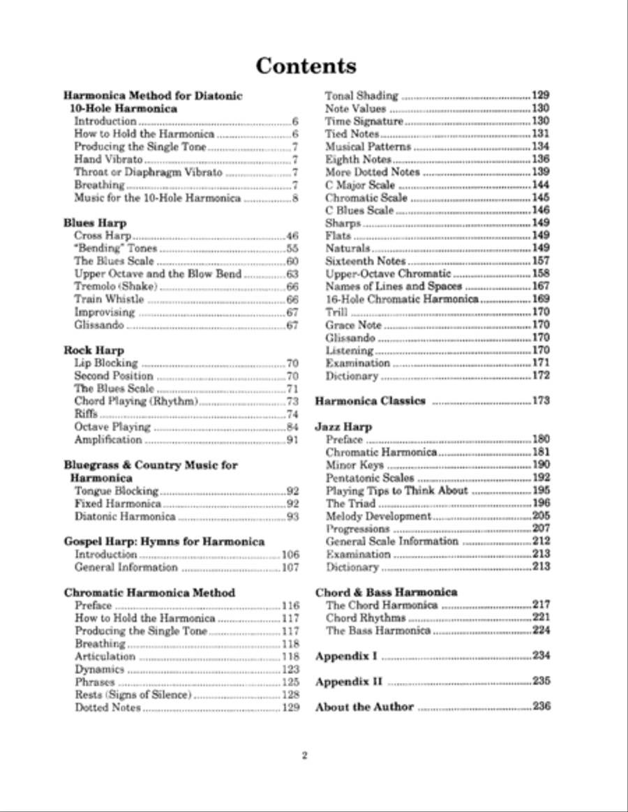 Complete Harmonica Book Harmonica scores gallery preview page 3