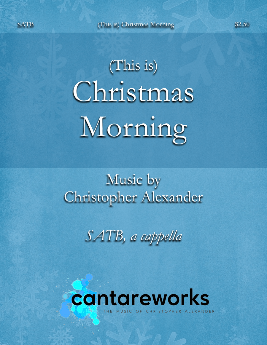(This is) Christmas Morning 4-Part scores gallery preview page 1