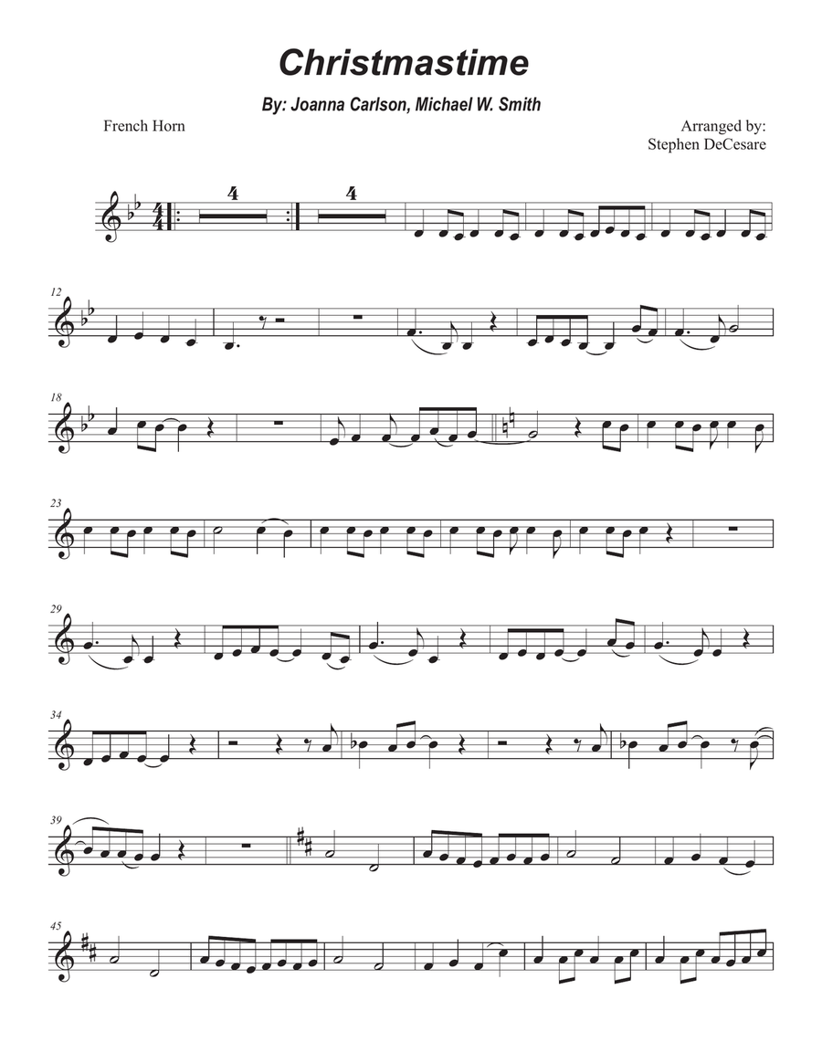 Christmastime Brass Duet scores gallery preview page 5