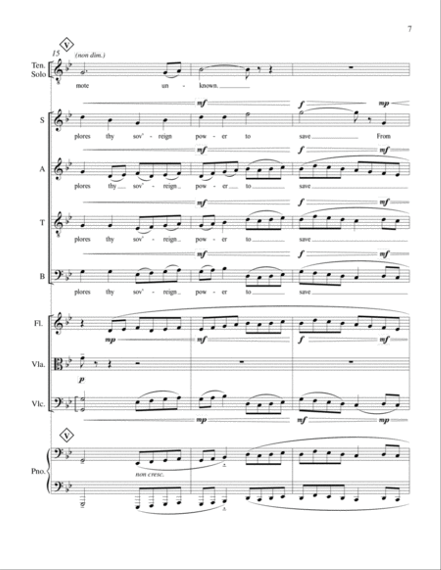 O God of My Salvation, Hear (Psalm 88): from Tenebrae (IV-V) Choir scores gallery preview page 6