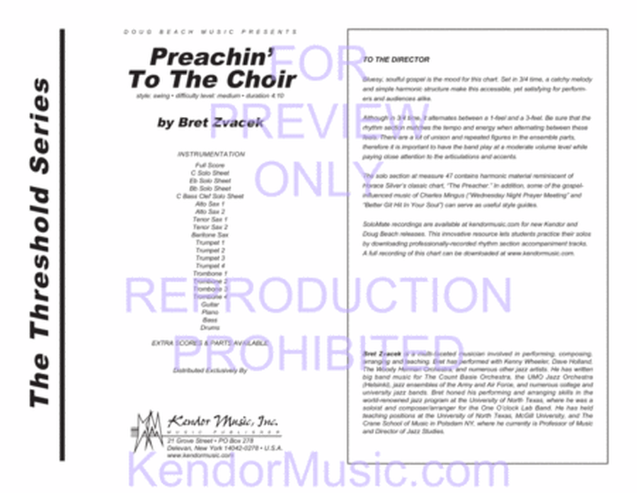 Preachin' To The Choir image number null