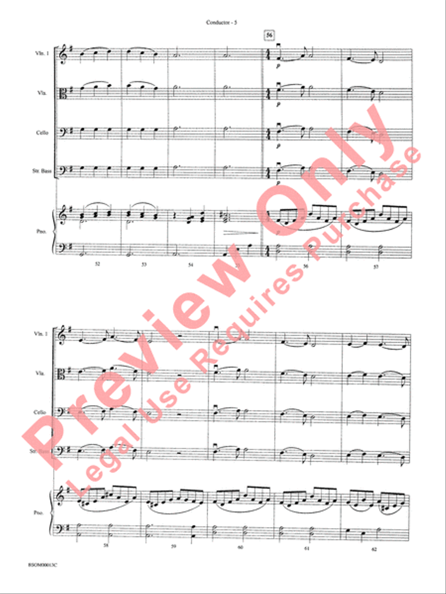 Classic Bits & Pieces String Orchestra scores gallery preview page 8