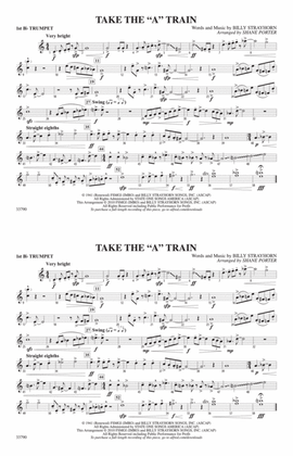 Take the "A" Train: 1st B-flat Trumpet