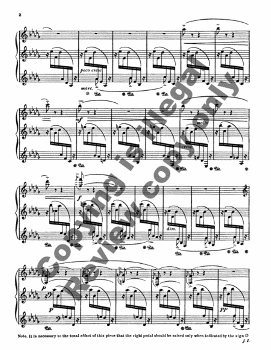 <br>Sheet music extract
