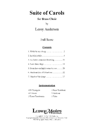 Suite of Carols for Brass Choir