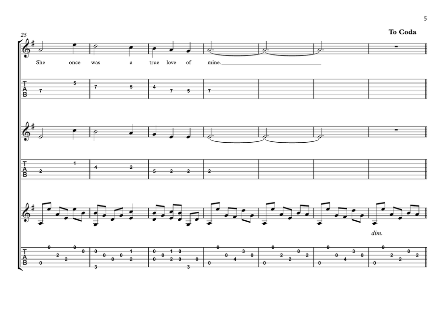 Scarborough Fair Guitar trio image number null