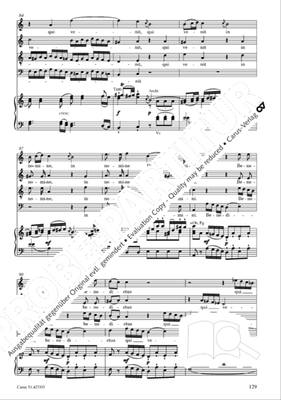 Mass in C Minor, K. 139/47a 