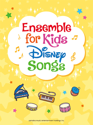 Book cover for Ensemble for Kids - Disney Songs/English Version