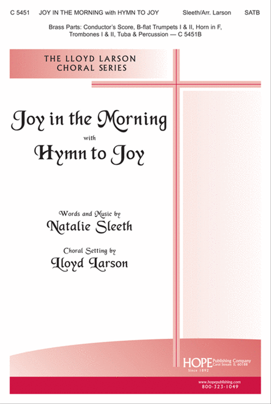Joy in the Morning with Hymn to Joy 4-Part scores gallery preview page 1