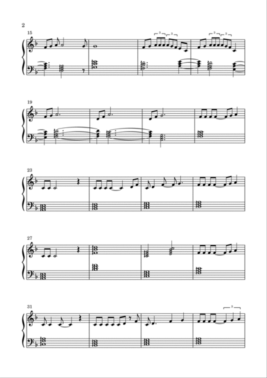 Part Of Your World Part Of Your World Harp scores gallery preview page 3