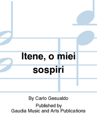 Book cover for Itene, o miei sospiri