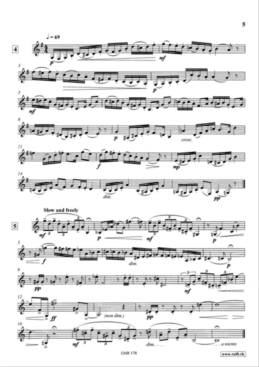 Technical & Melodic Studies Vol. 5 Euphonium scores gallery preview page 5