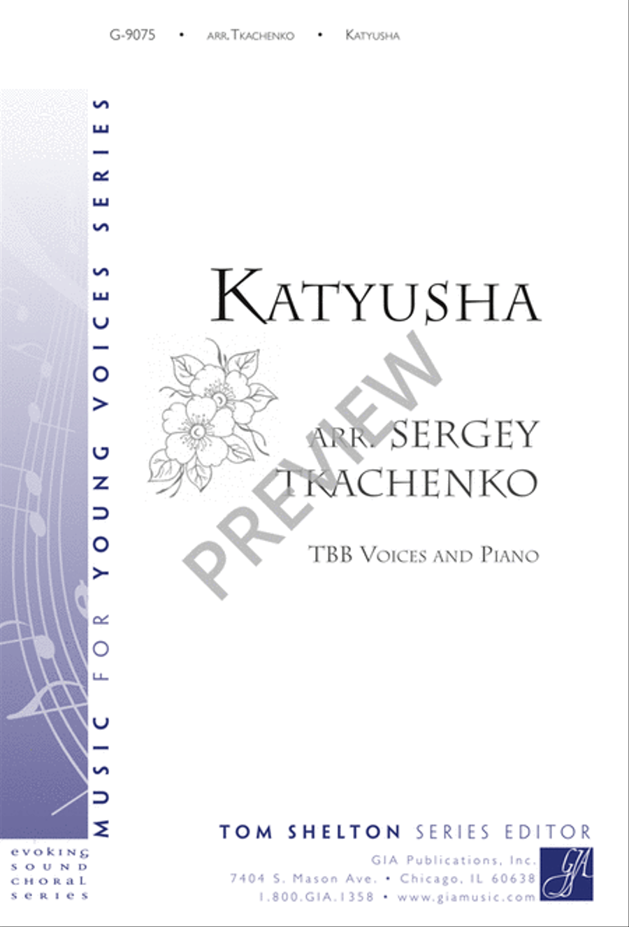 Katyusha 3-Part scores gallery preview page 1