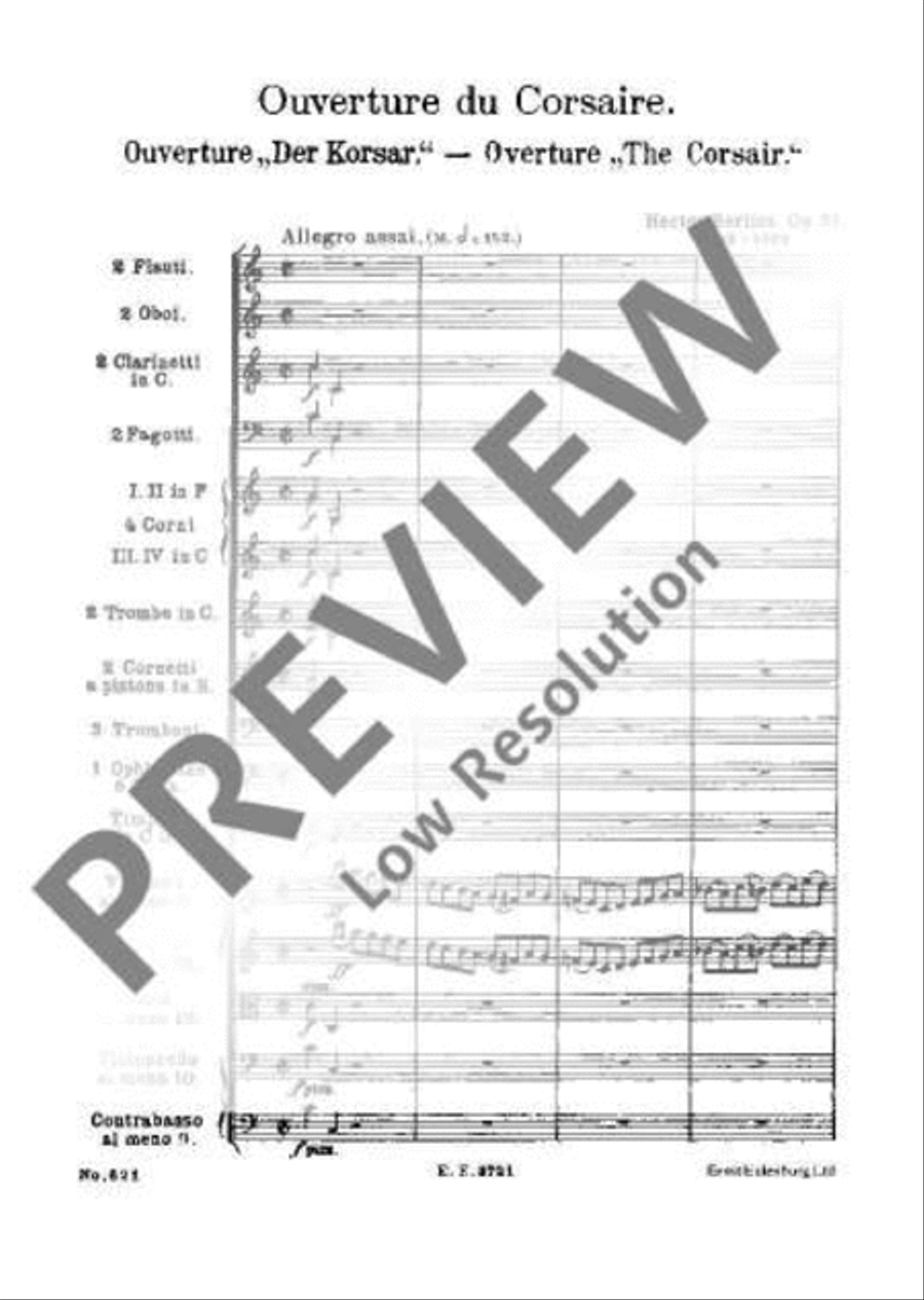 The Corsair The Corsair Orchestra scores gallery preview page 6