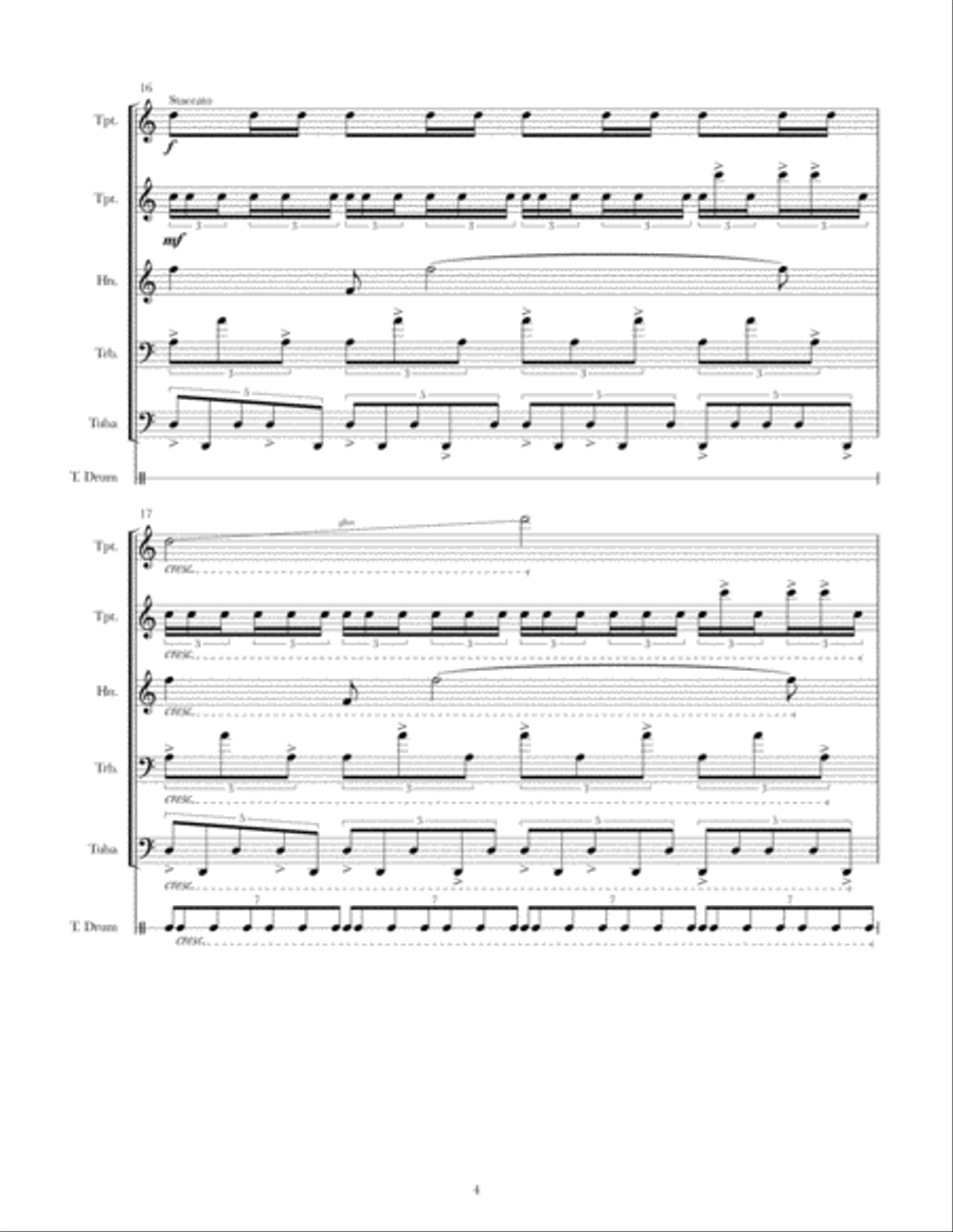 August 2019 Brass Ensemble scores gallery preview page 4