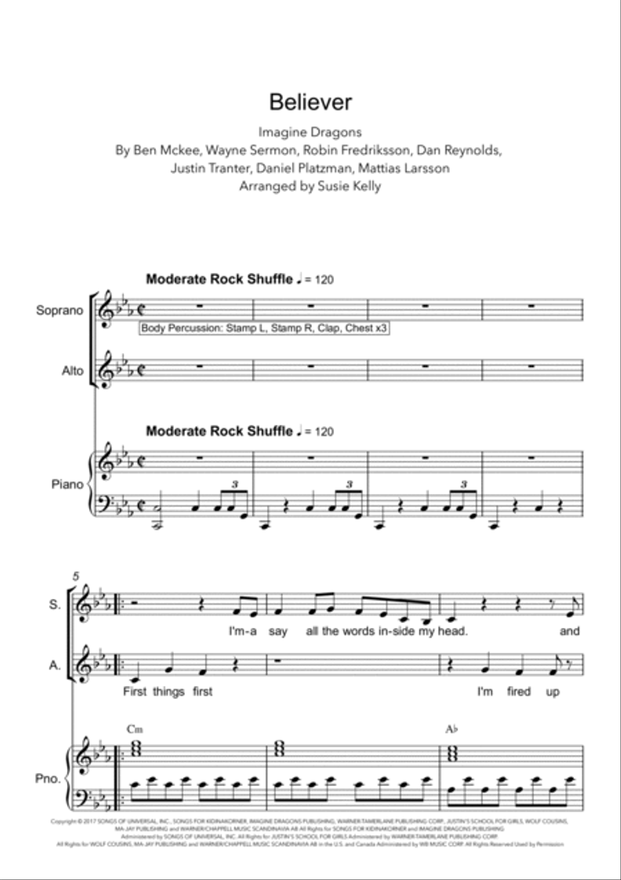 Believer Believer SA scores gallery preview page 2