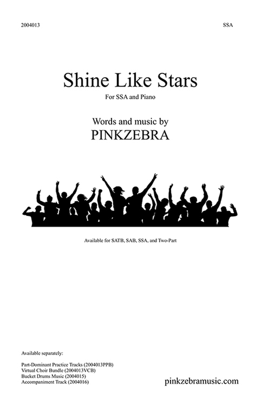 Shine Like Stars (SSA) SSA scores gallery preview page 1