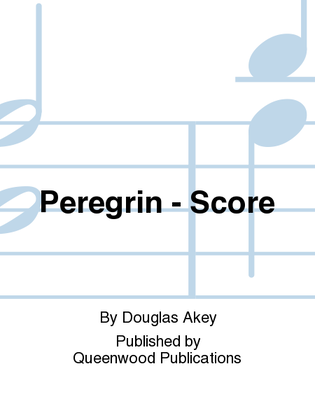 Book cover for Peregrin - Score