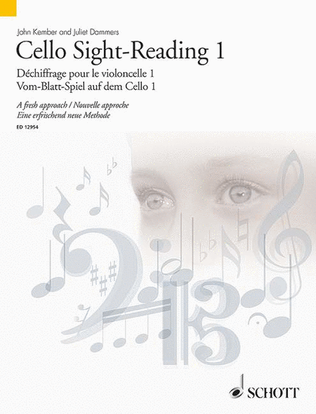 Book cover for Cello Sight-Reading 1