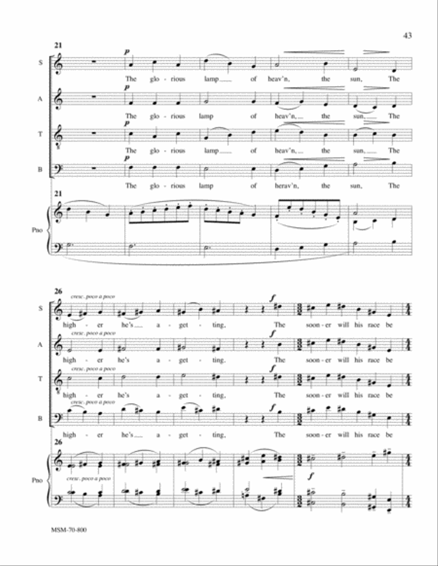Serenade Serenade Divisi scores gallery preview page 17