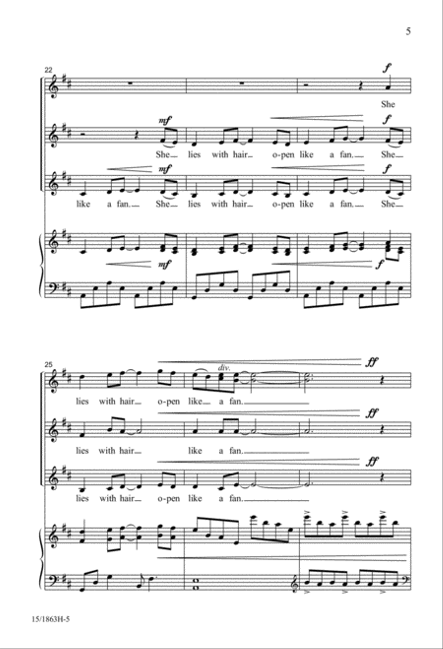 She Sings... SSA scores gallery preview page 5