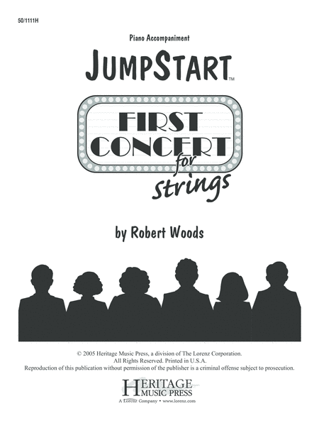 JumpStart First Concert for Strings - Piano Accomp