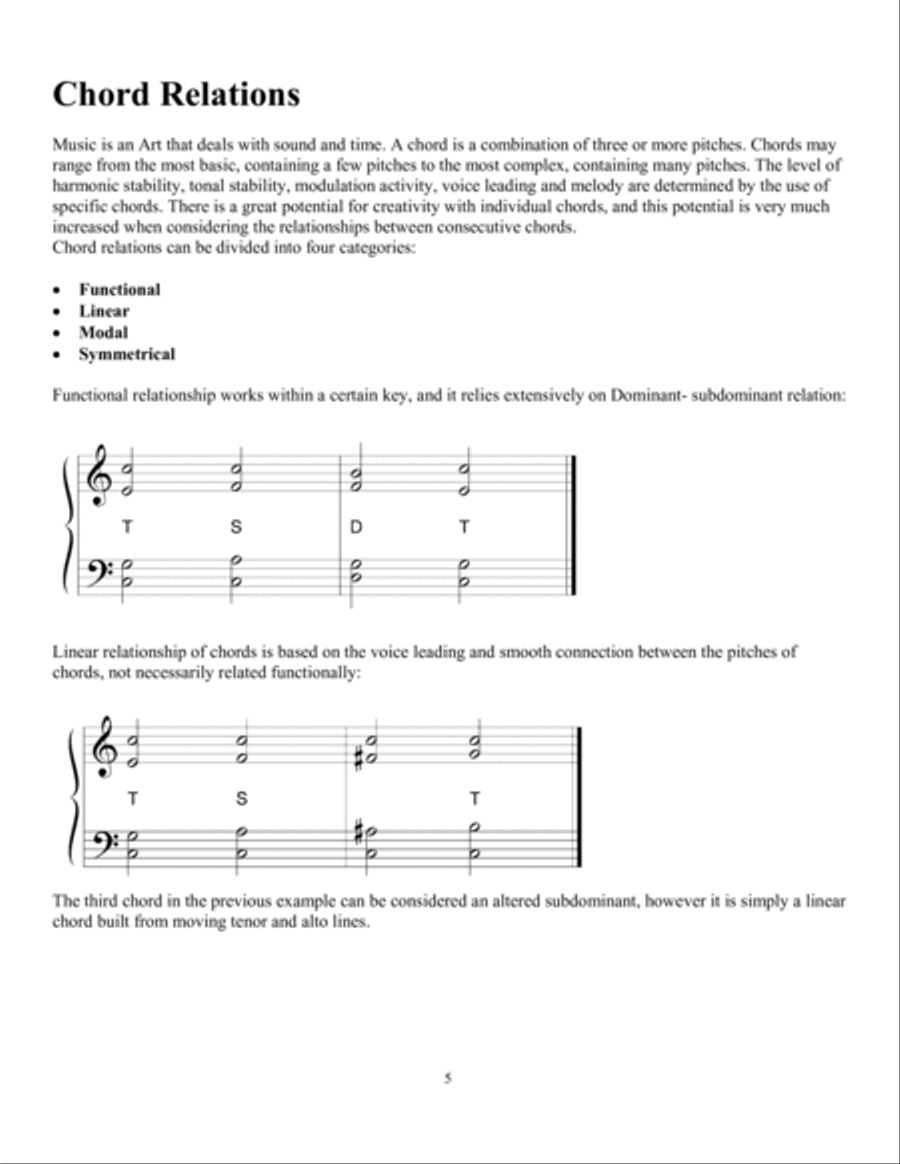 Jazz Piano Chord Progressions Piano Method scores gallery preview page 5