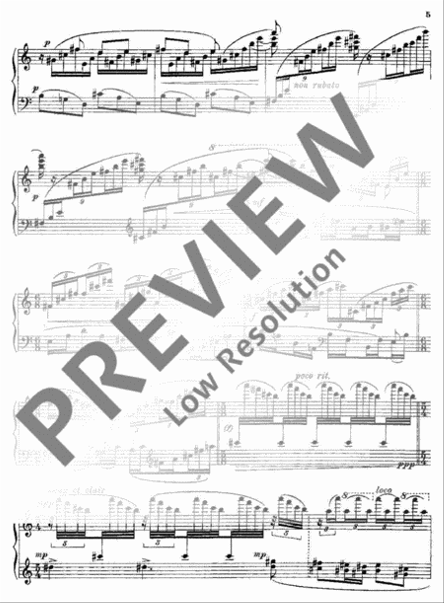 Marines Piano Solo scores gallery preview page 6
