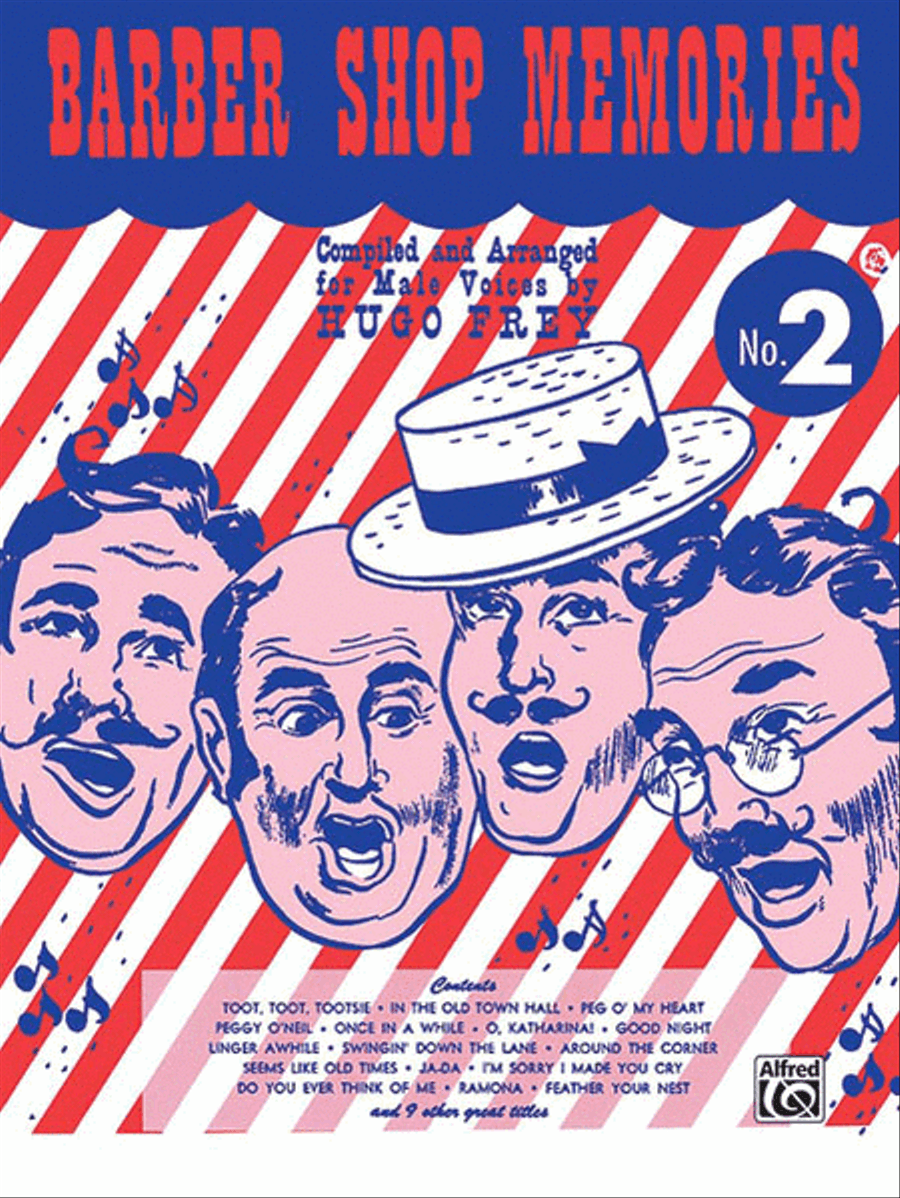 Barber Shop Memories, Book 2 TTBB scores gallery preview page 1
