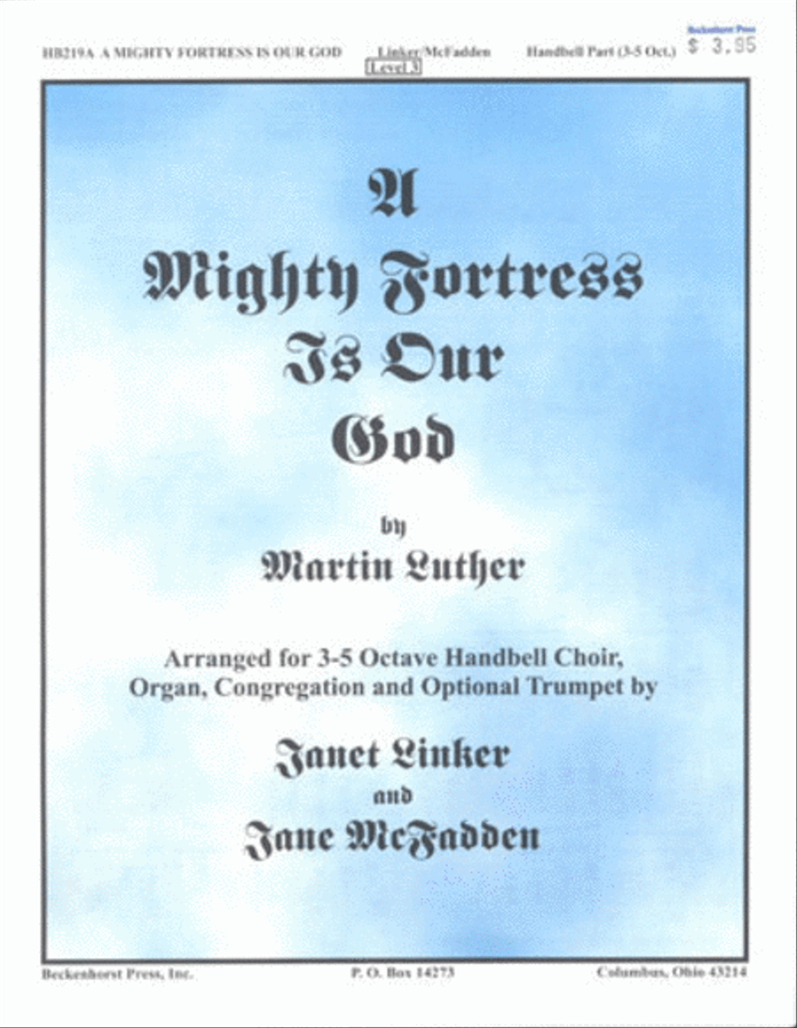 A Mighty Fortress Is Our God - handbell part 5-Octaves scores gallery preview page 1