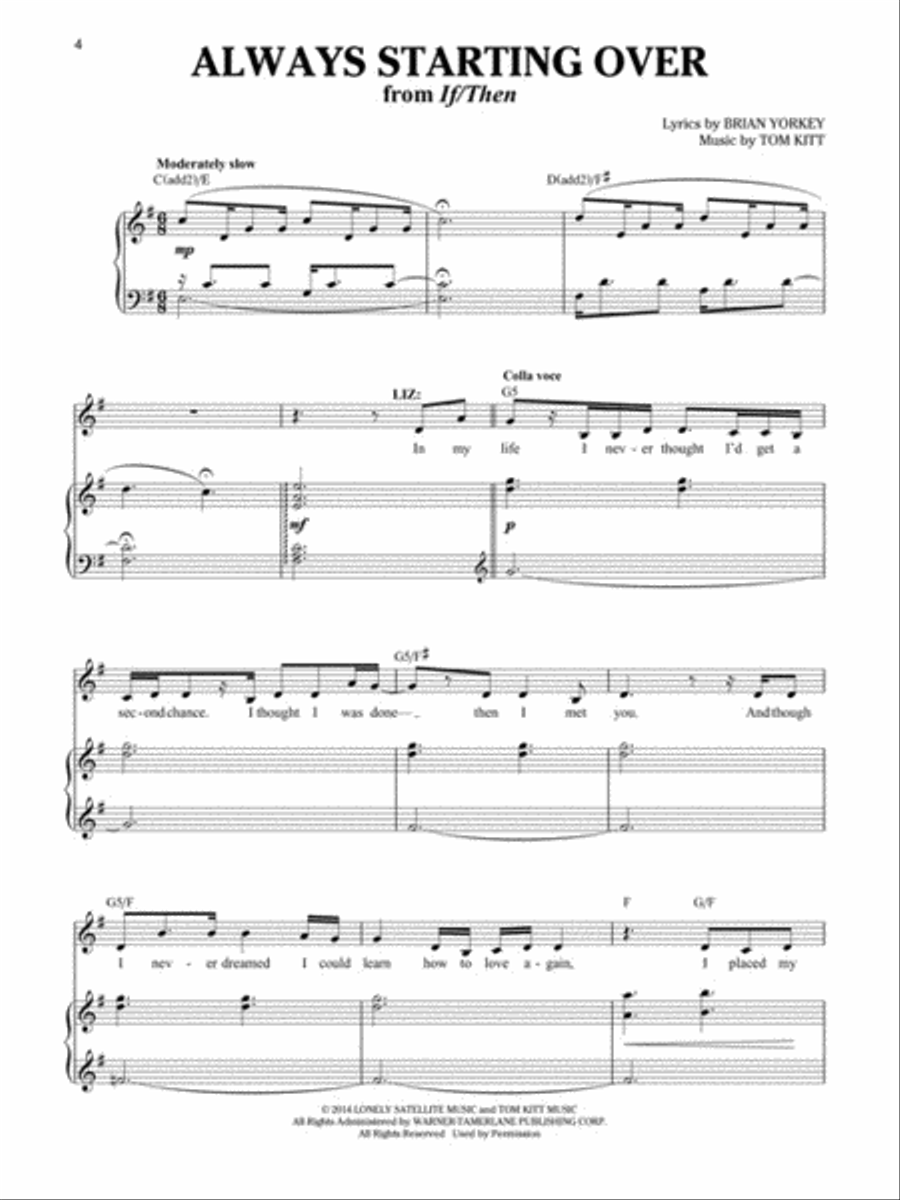The Contemporary Singing Actor - Volume 2, Third Edition Voice scores gallery preview page 4