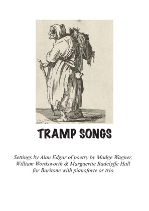 Book cover for TRAMP SONGS (Wordsworth, Wagner, Hall)
