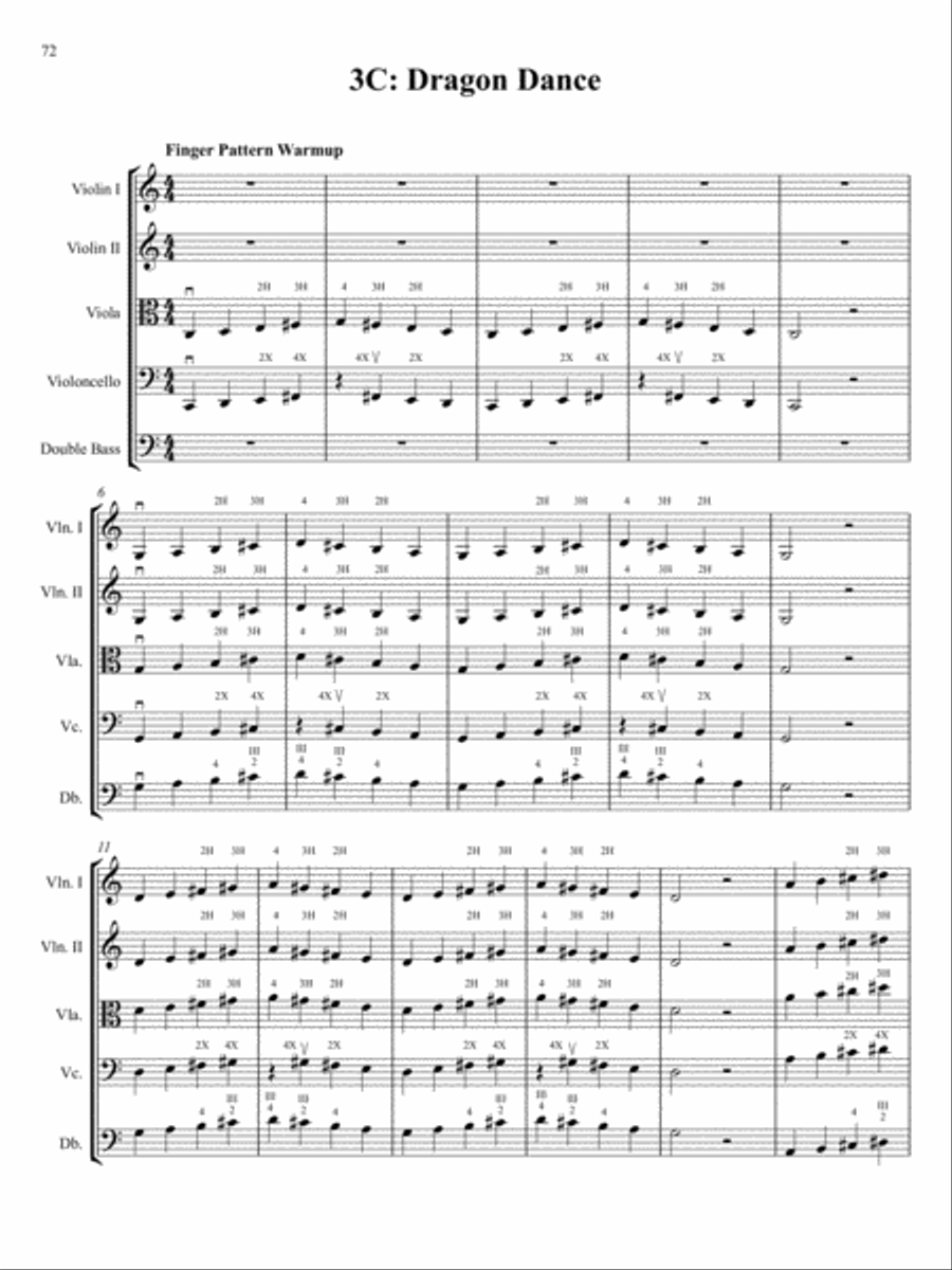String Music in Patterns: for Better Intonation (Teacher Edition)