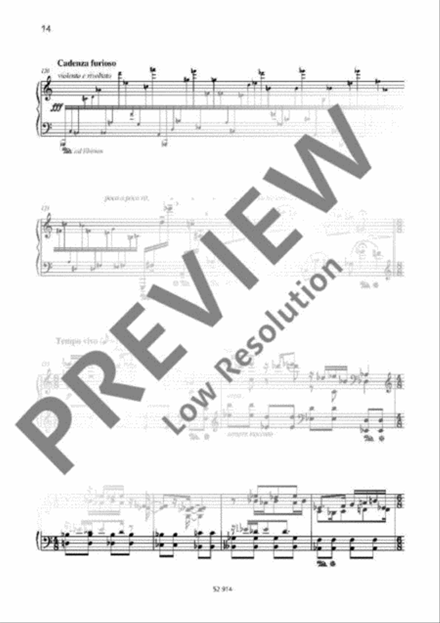 Sonata Piano Solo scores gallery preview page 13
