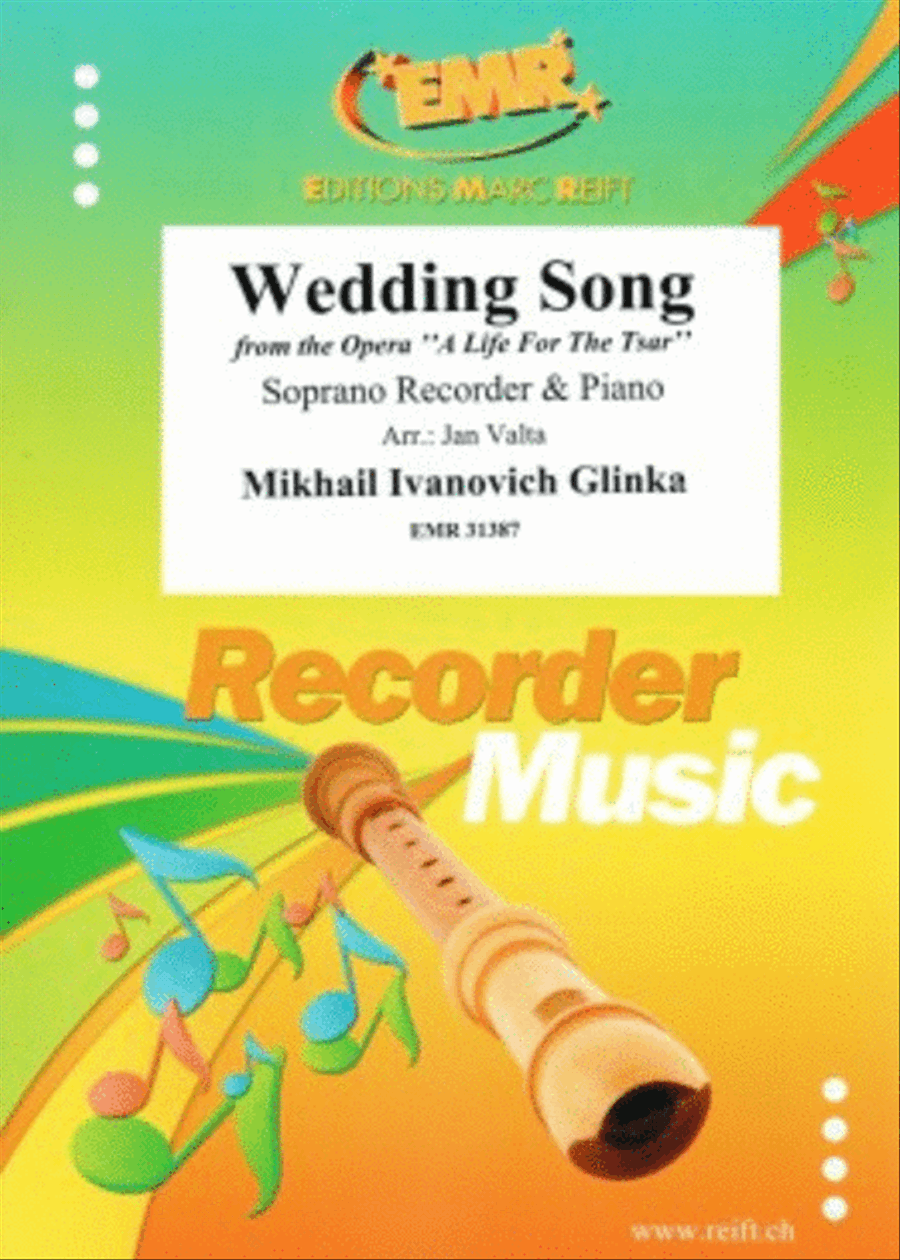 Wedding Song Soprano Recorder scores gallery preview page 1