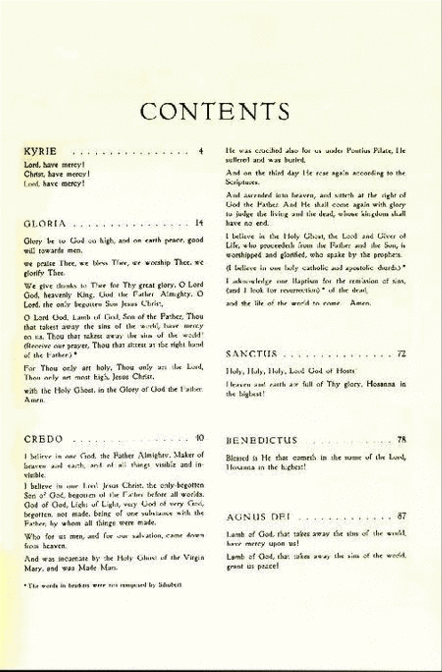 Mass In Eb 4-Part scores gallery preview page 2