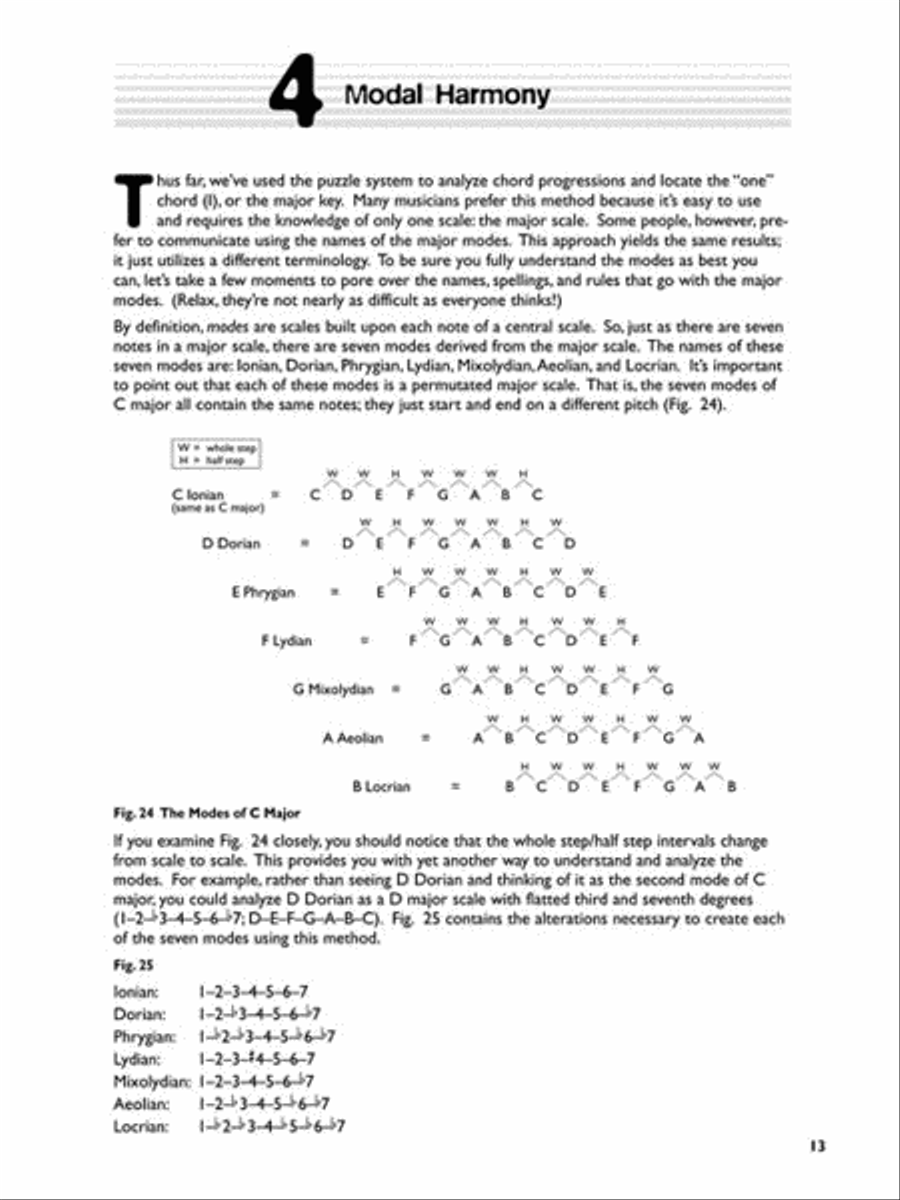 Scale Chord Relationships Guitar scores gallery preview page 5