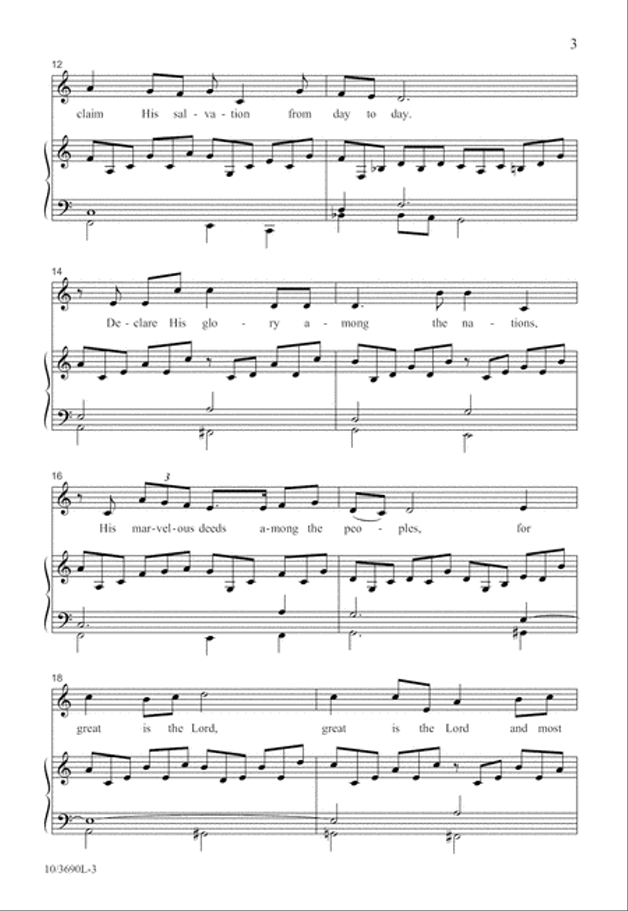 King of Heaven 4-Part scores gallery preview page 3