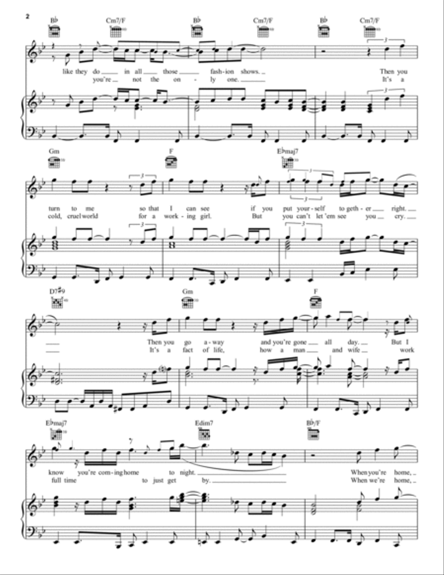 When In Rome When In Rome Piano, Vocal, Guitar scores gallery preview page 2