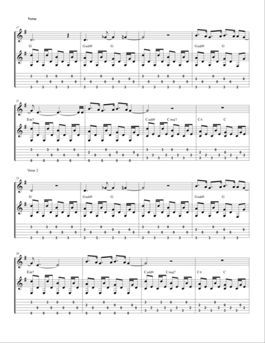 Cherry Guitar scores gallery preview page 3