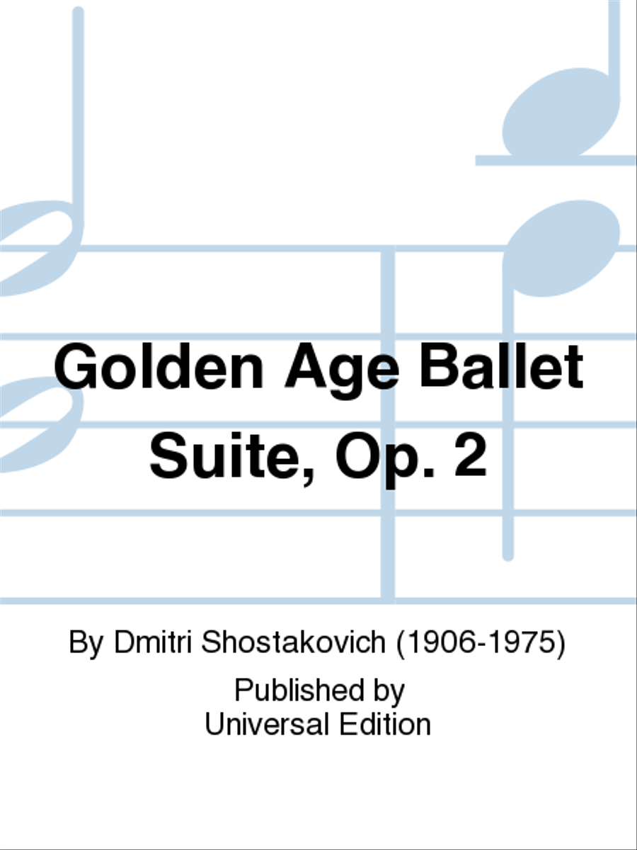 Golden Age Ballet Suite, Op. 2 School and Community scores gallery preview page 1